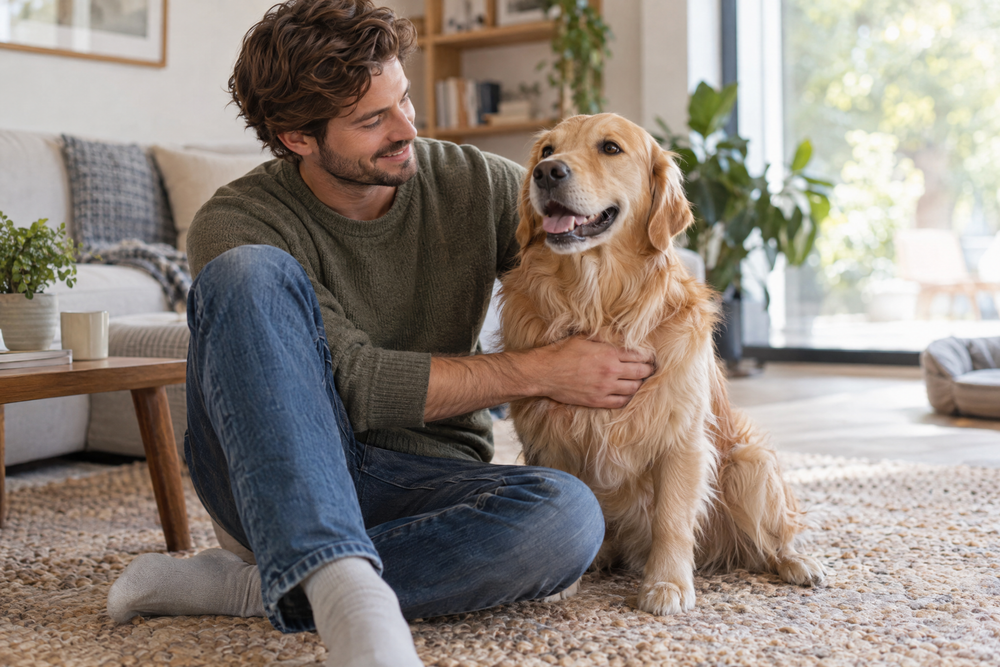 Editorial image for Your dog is part of the family..