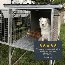 "Aussie Dog Kennels" Raised Dog Kennel - 3-Bay Add-on