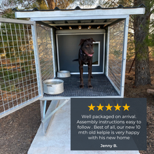 "Aussie Dog Kennels" Raised Dog Kennel