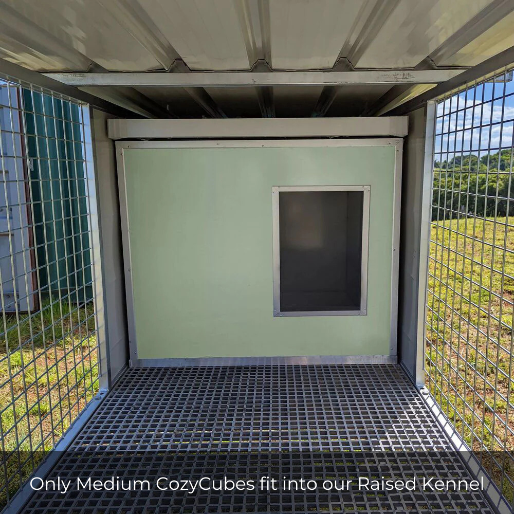 "Aussie Dog Kennels" Raised Dog Kennel