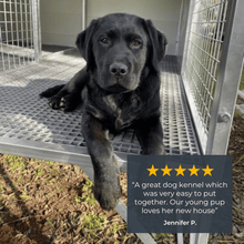 "Aussie Dog Kennels" Raised Dog Kennel