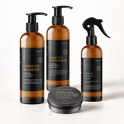 Sensitive Skin & Paw Bundle - Sensitive Shampoo, Conditioner, Dermal Spray, Nose & Paw Balm