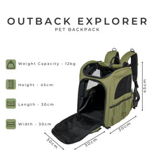 Outback Explorer Pet Backpack