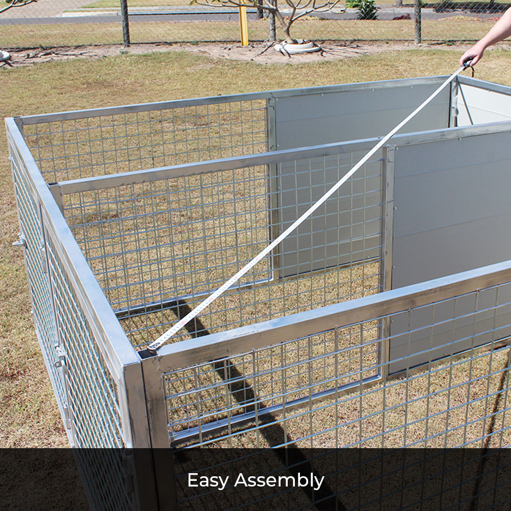 Easy Assemble Dog Kennel Raised Kennel Farm and Yard