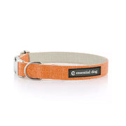 hemp dog collar orange