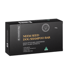 Solid Dog Shampoo Bar: Neem Seed, Lemongrass and Eucalyptus