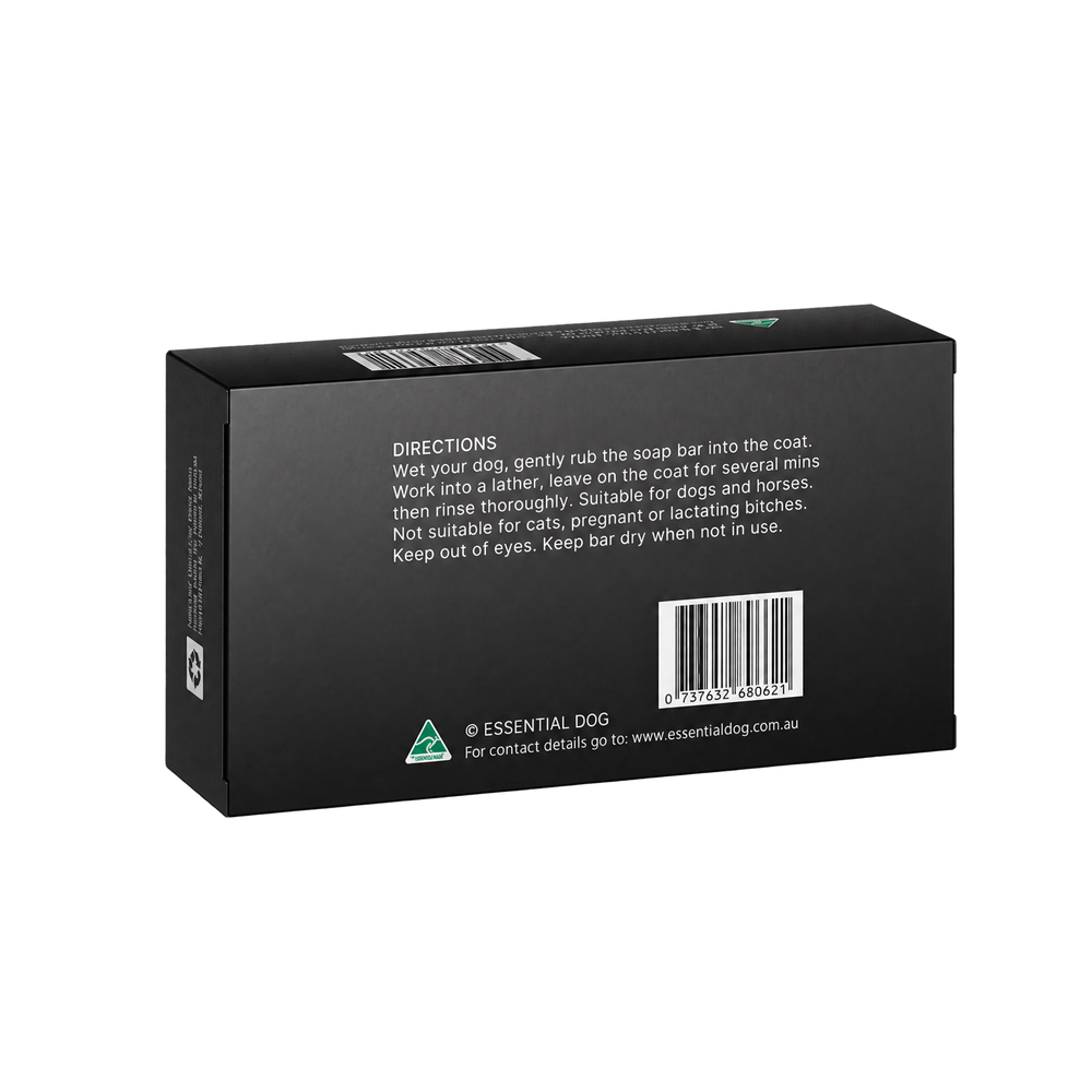 Solid Dog Shampoo Bar: Neem Seed, Lemongrass and Eucalyptus